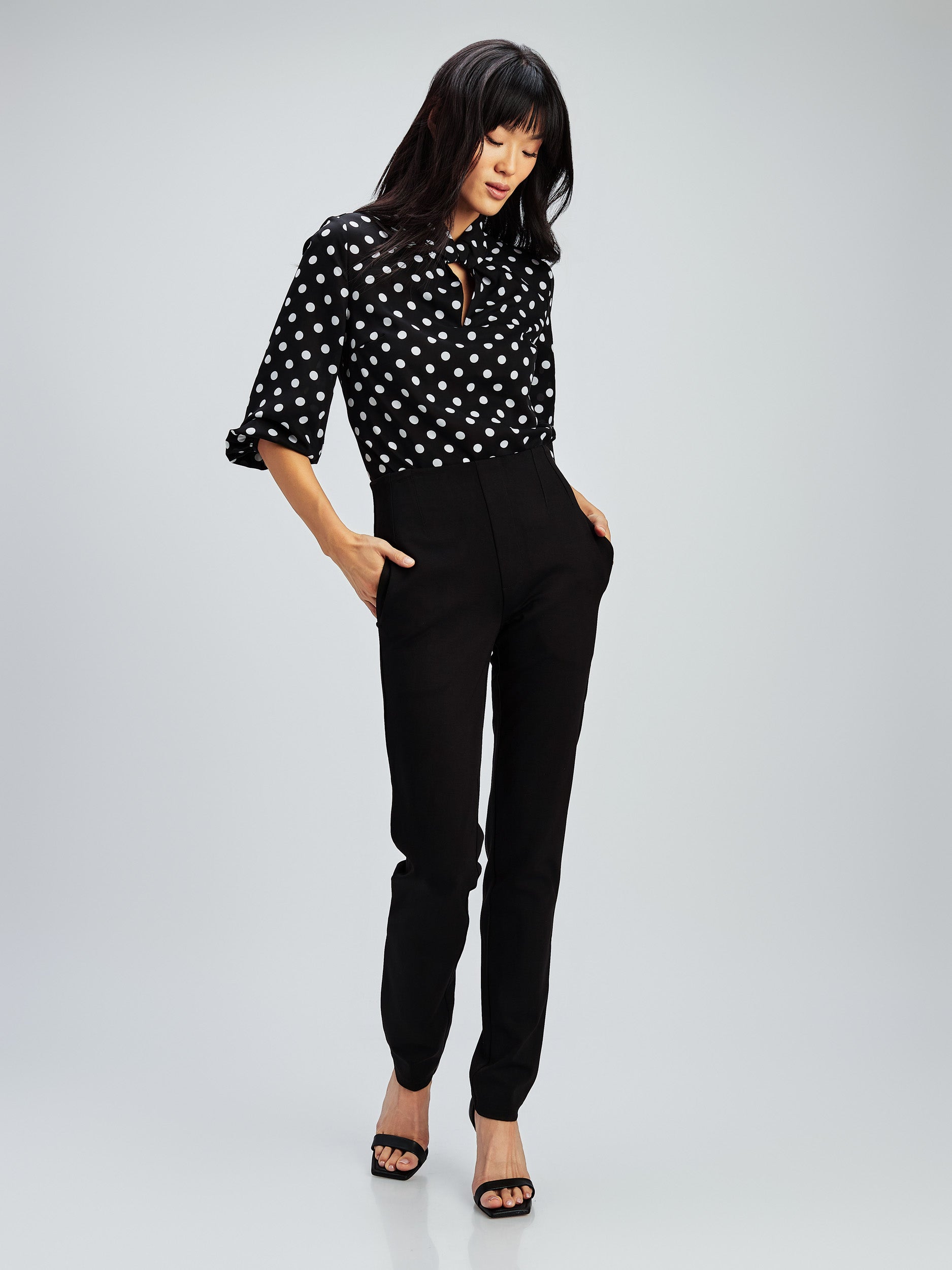 Pantalon D'hiver 7/8 Femme - Taille S - Couleur Marron - Style Chino - Neuf Avec étiquettes - Polyester