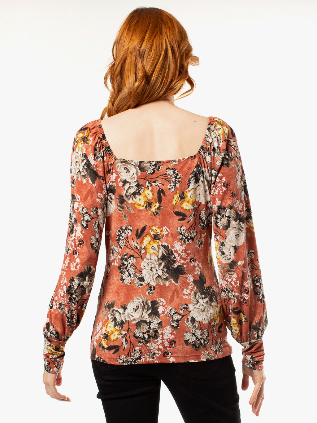T-shirt semi-ajusté à manches longues