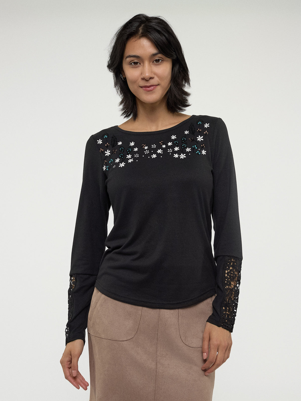 Knit short A line knit skirt – Boutiques San Francisco