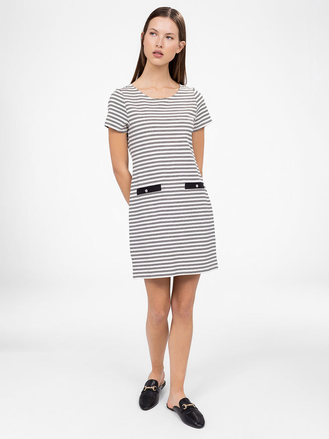 Short straight knit dress  Boutiques San Francisco