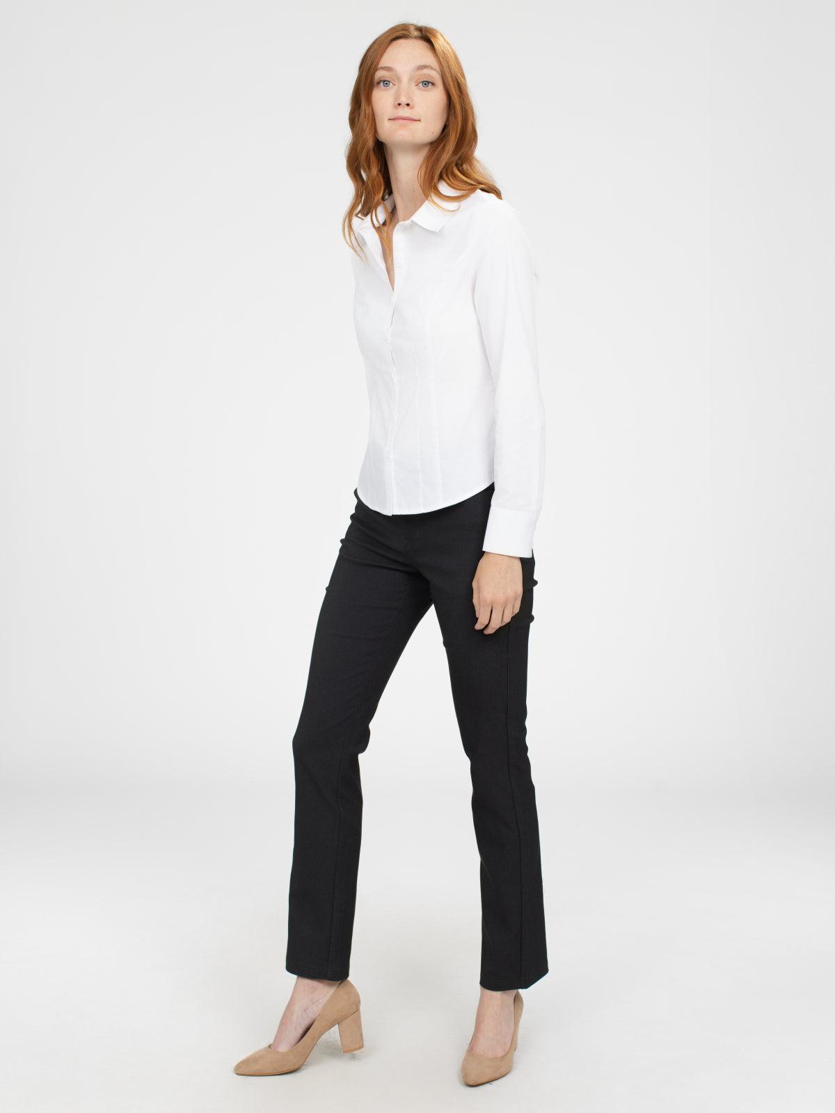 Straight fitted pant