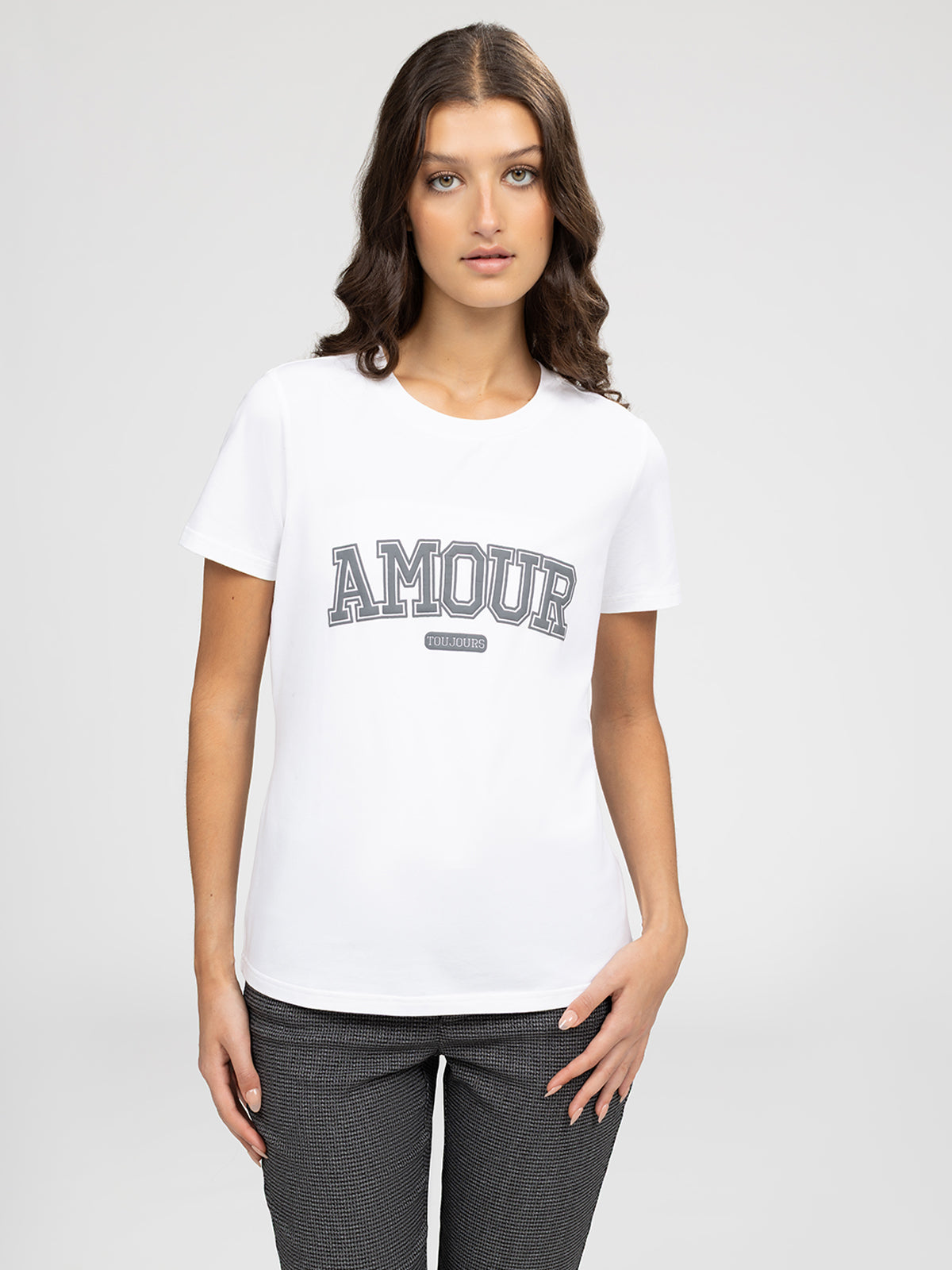 T-shirt ample à manches courtes