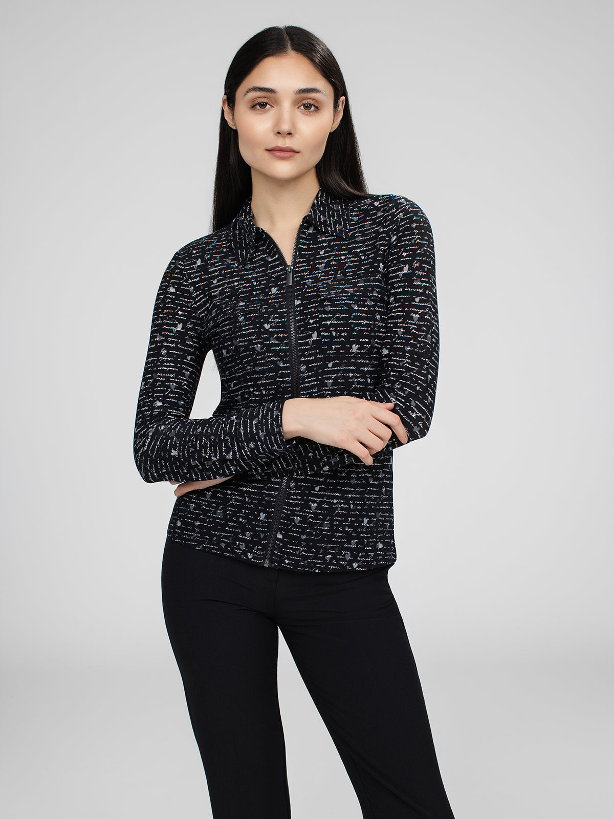Blouse semi-ajustée