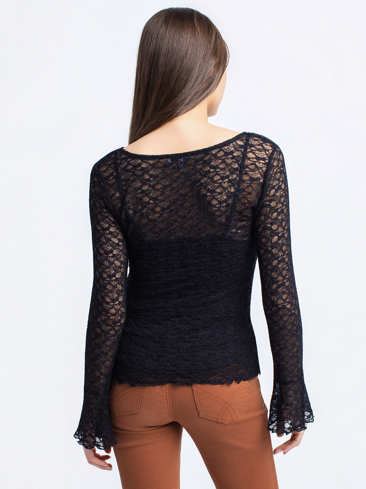 T-shirt ajusté à manches longues