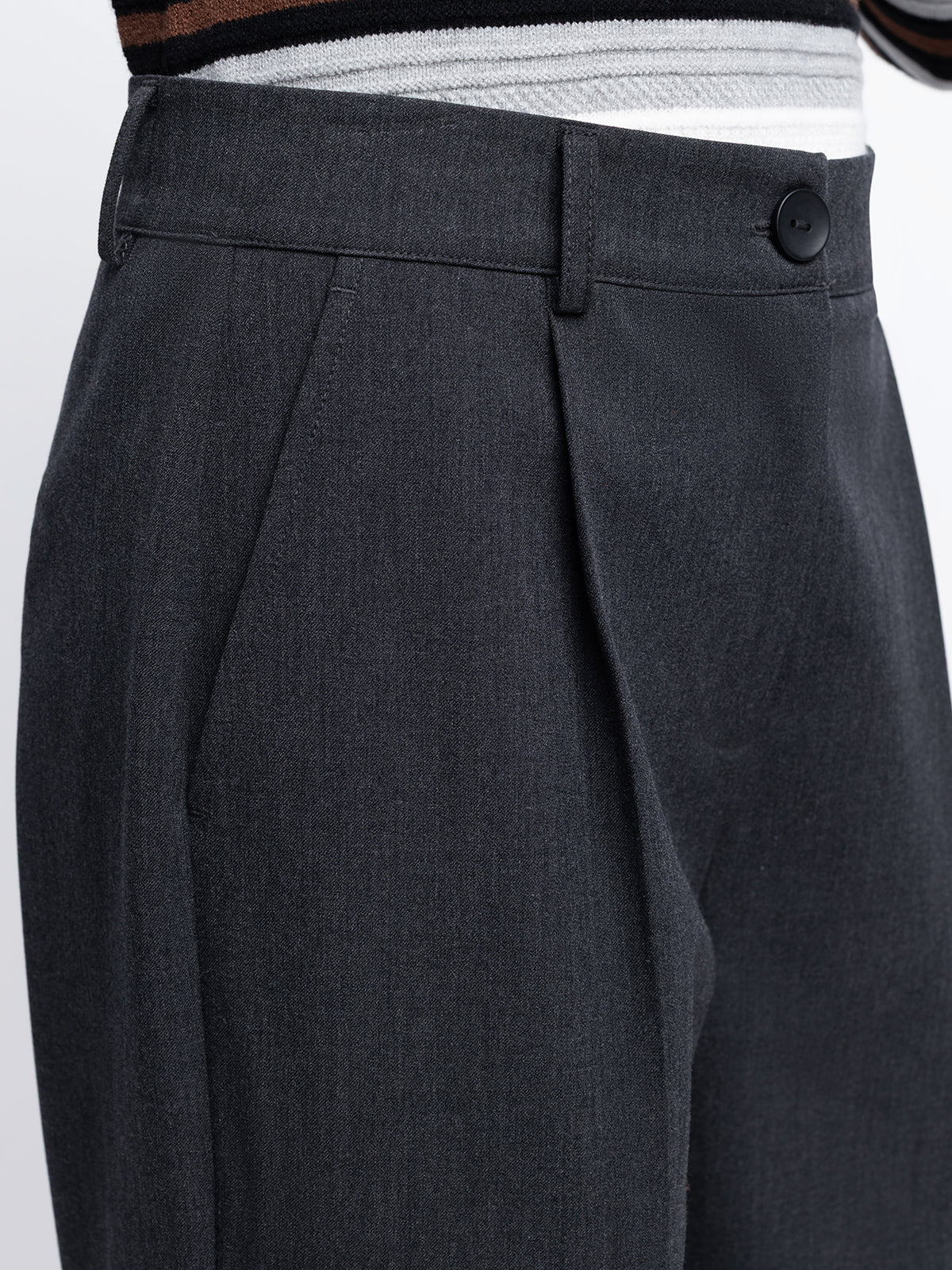Pantalon jambe large habillé