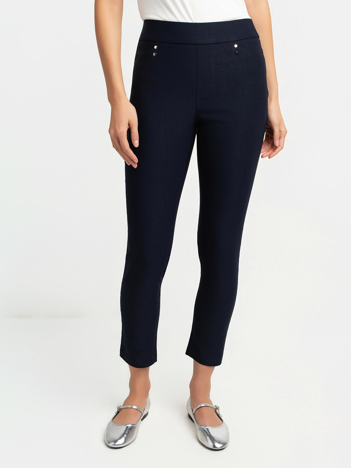Pantalon 7/8 en tissu extensible