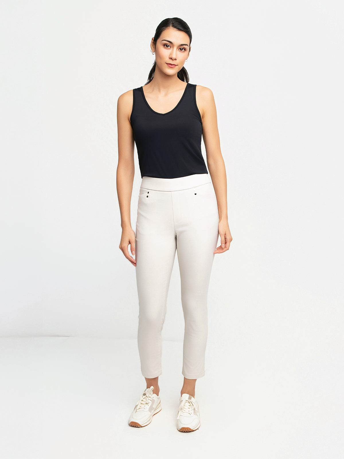 Pantalon 7/8 en tissu extensible
