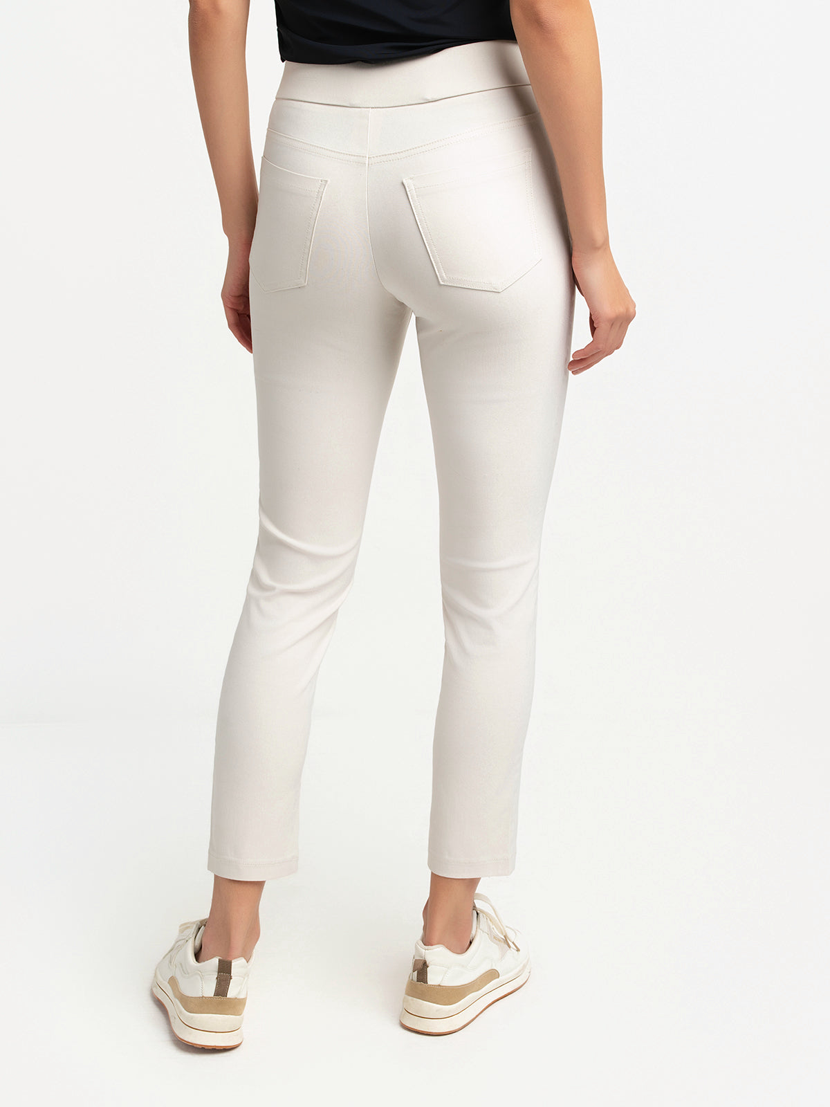 Pantalon 7/8 en tissu extensible