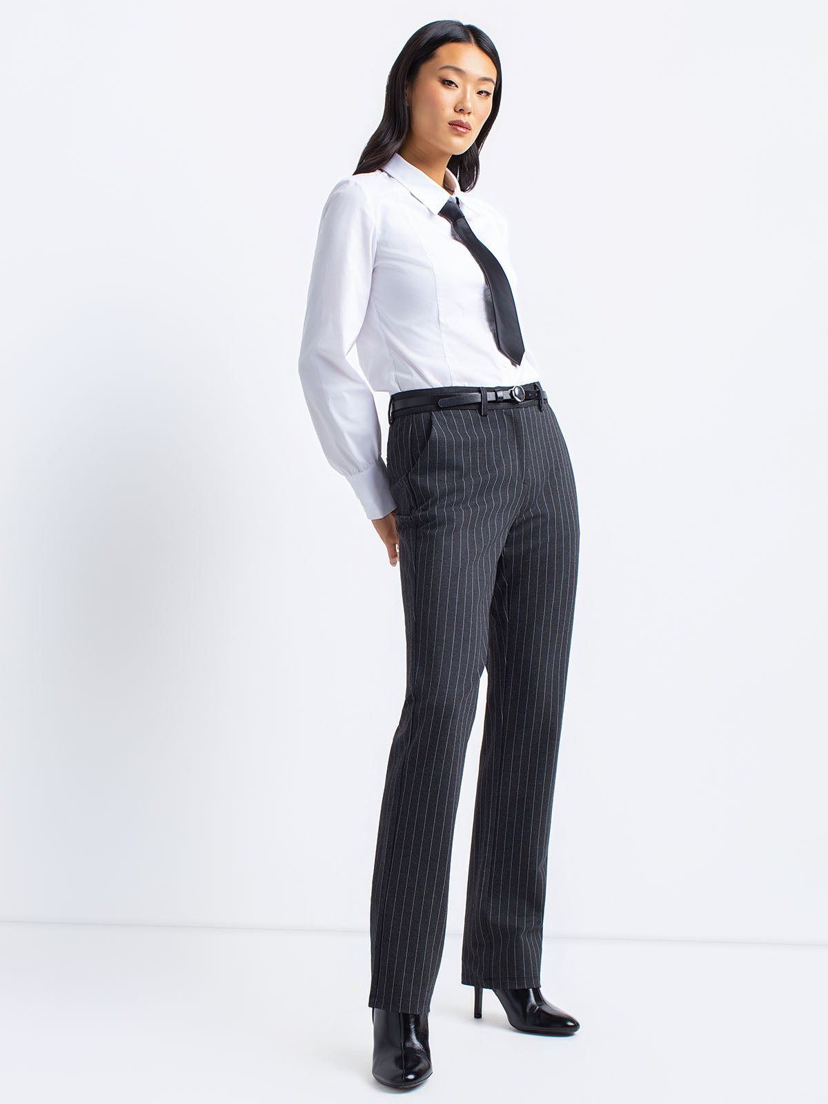 Pantalon habillé droit