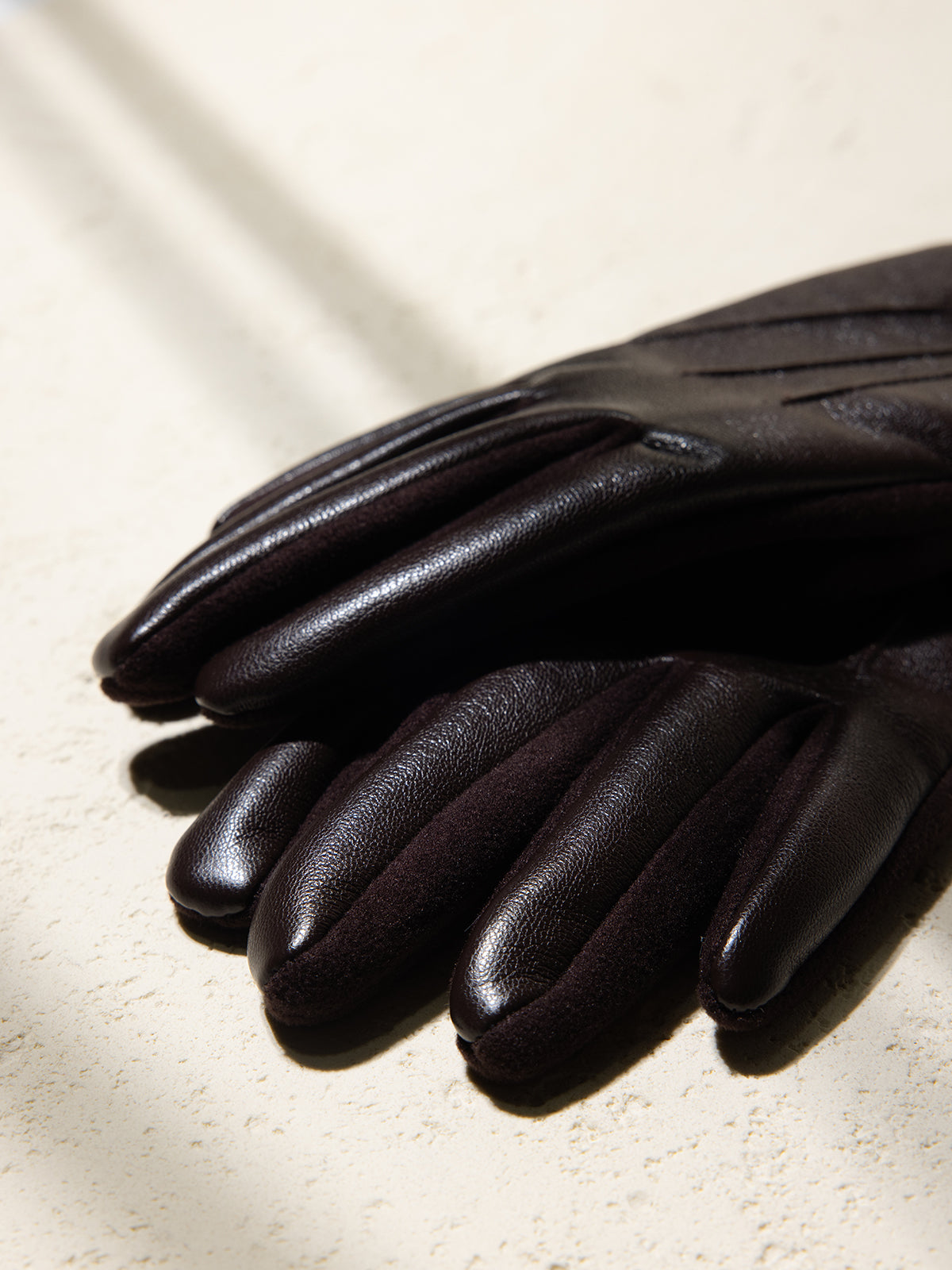Gants en similicuir