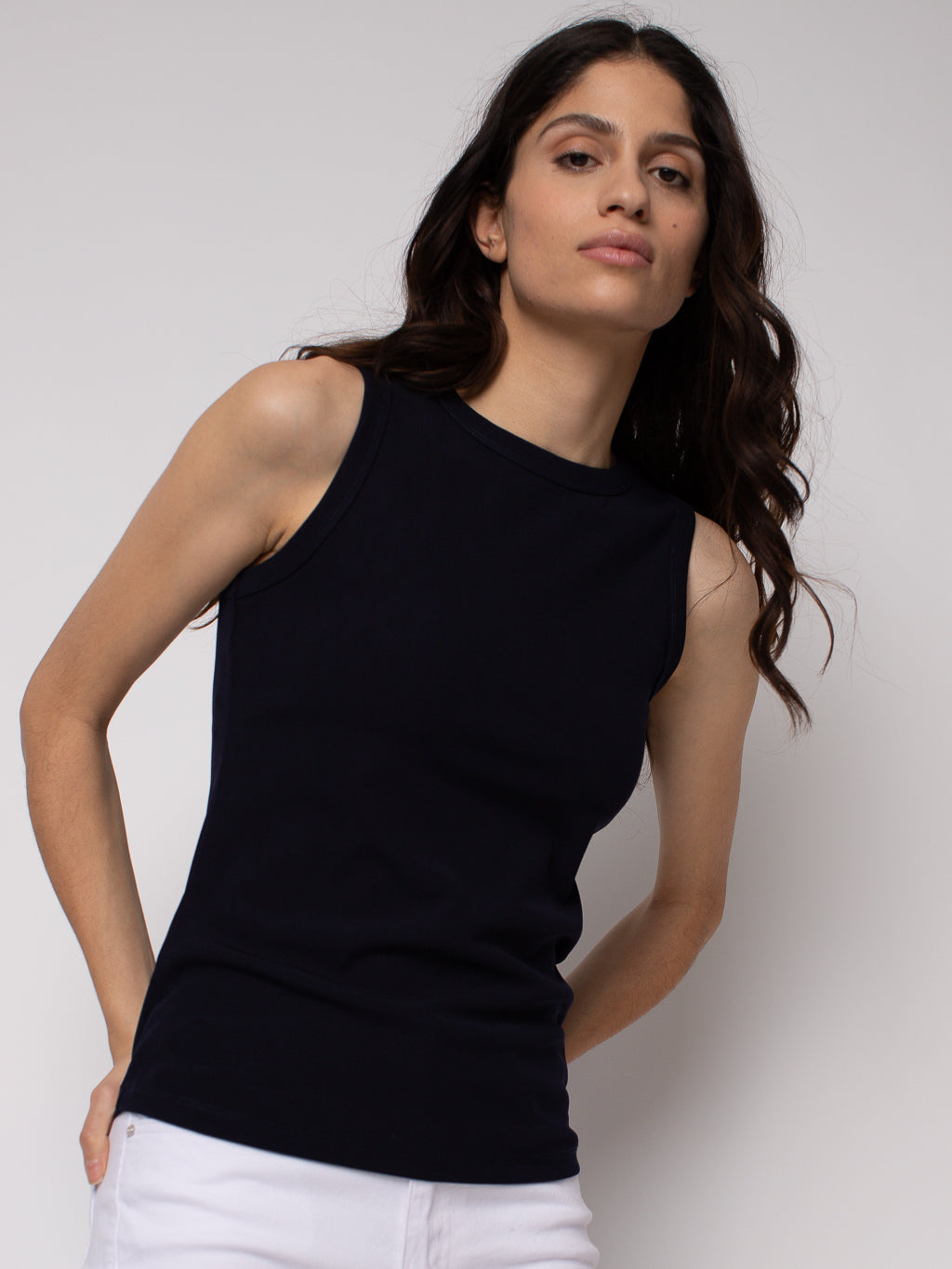 Fitted tank top