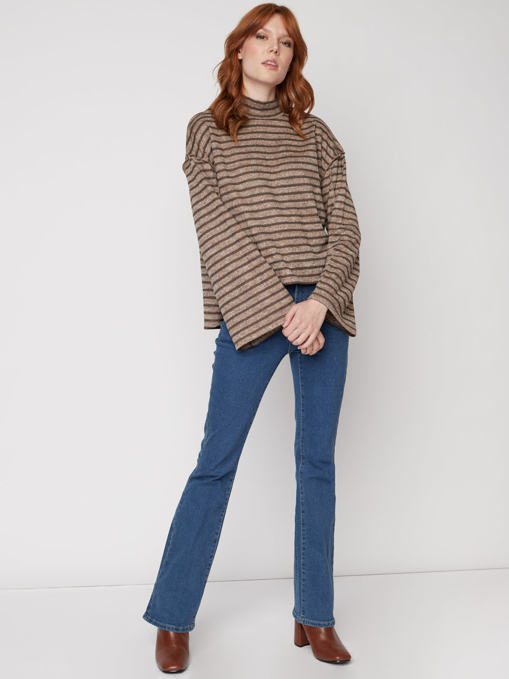Long-sleeve loose fit t-shirt