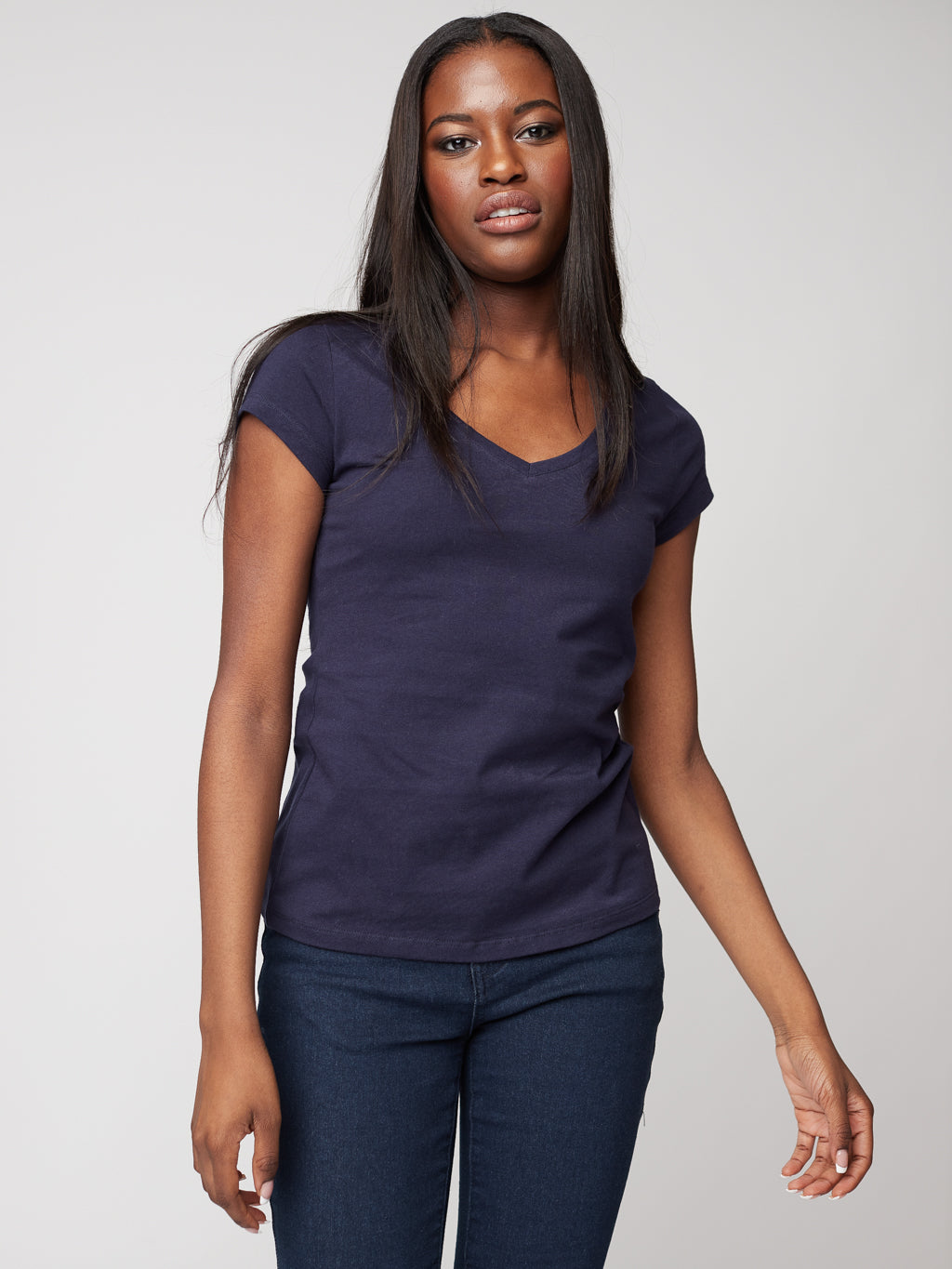 Short-sleeve fitted t-shirt