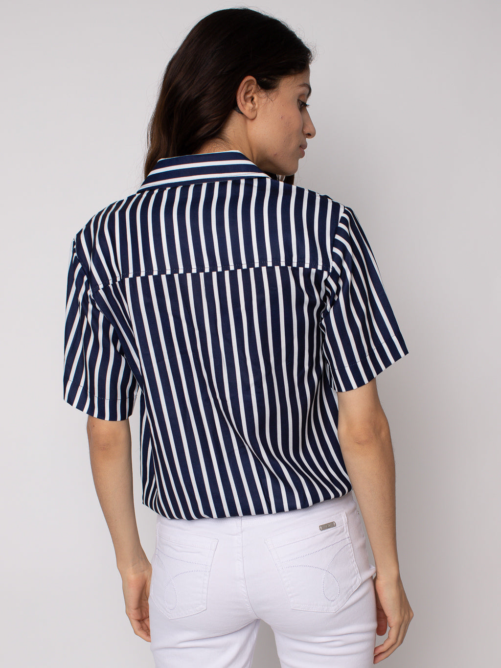 Blouse ample avec boutons