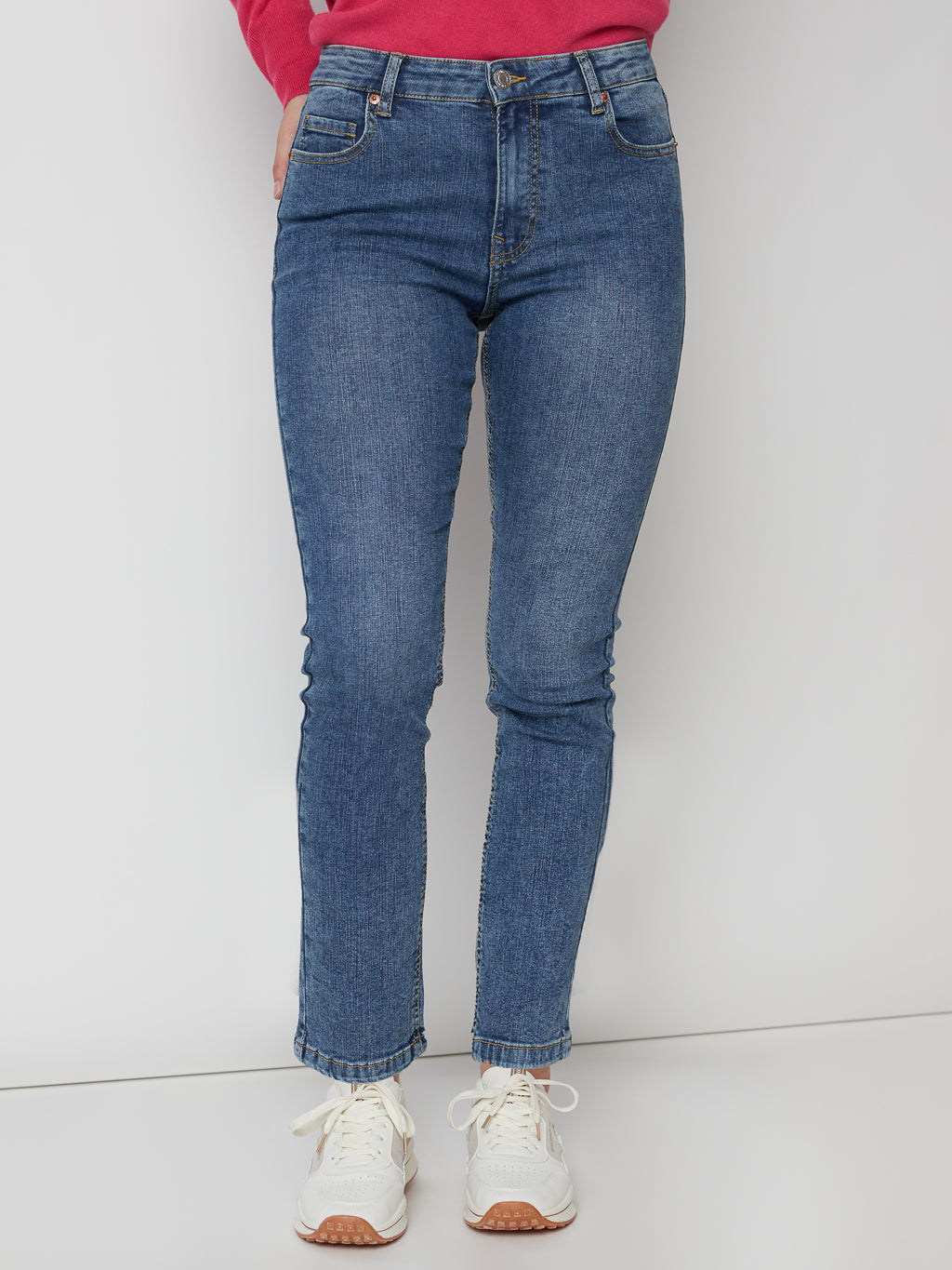 Jean à taille haute
