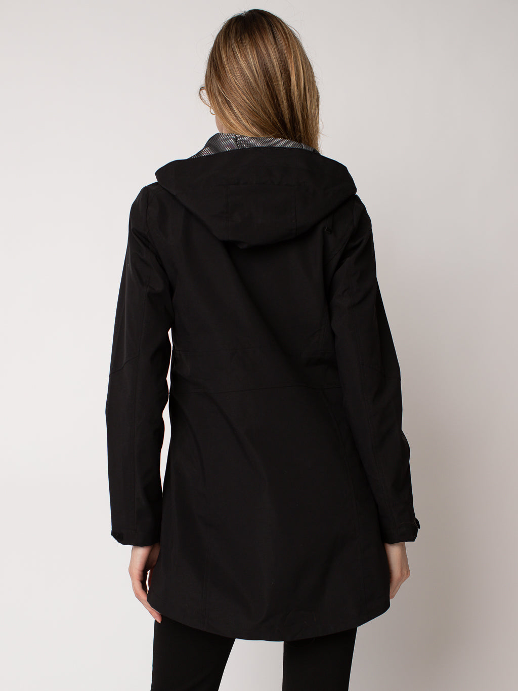 Manteau mi-saison avec capuchon