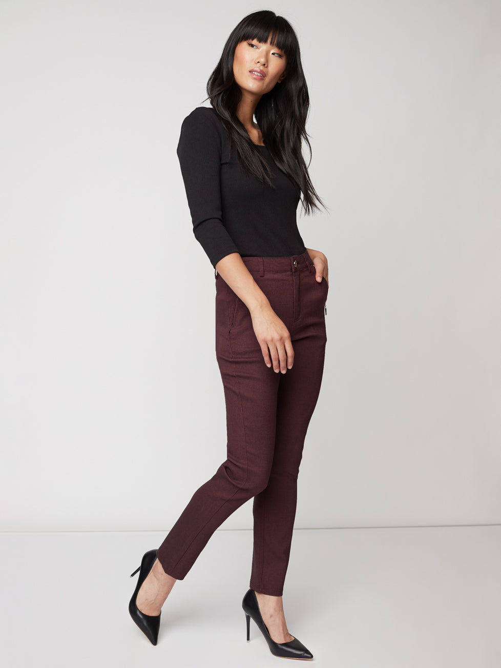 Narrow fitted pant