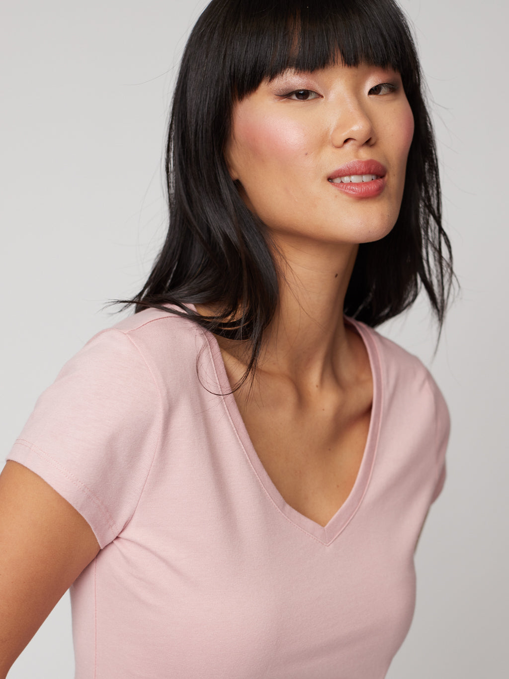 Short-sleeve fitted t-shirt