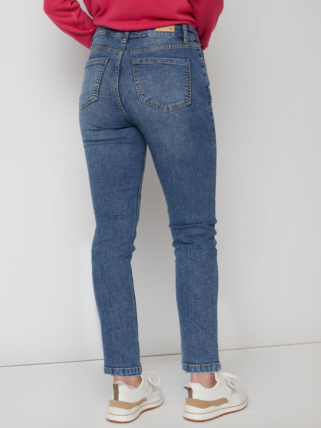 Jean à taille haute