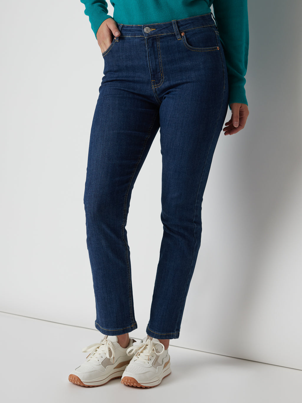 Jean à taille haute