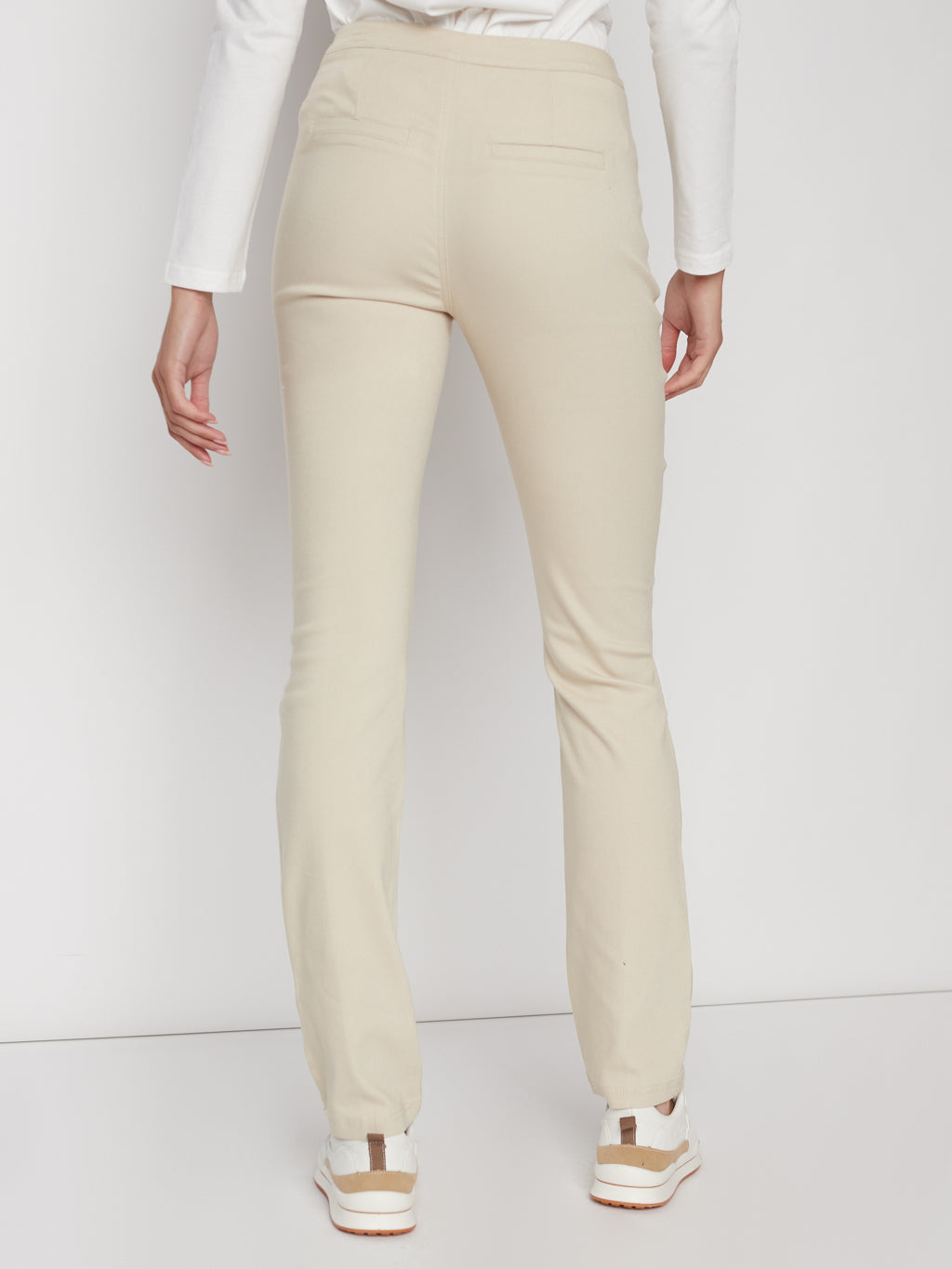 Pantalon étroit ajusté à enfiler