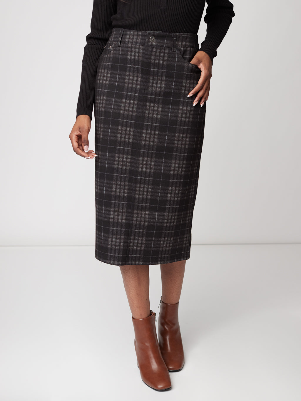 A line long skirt