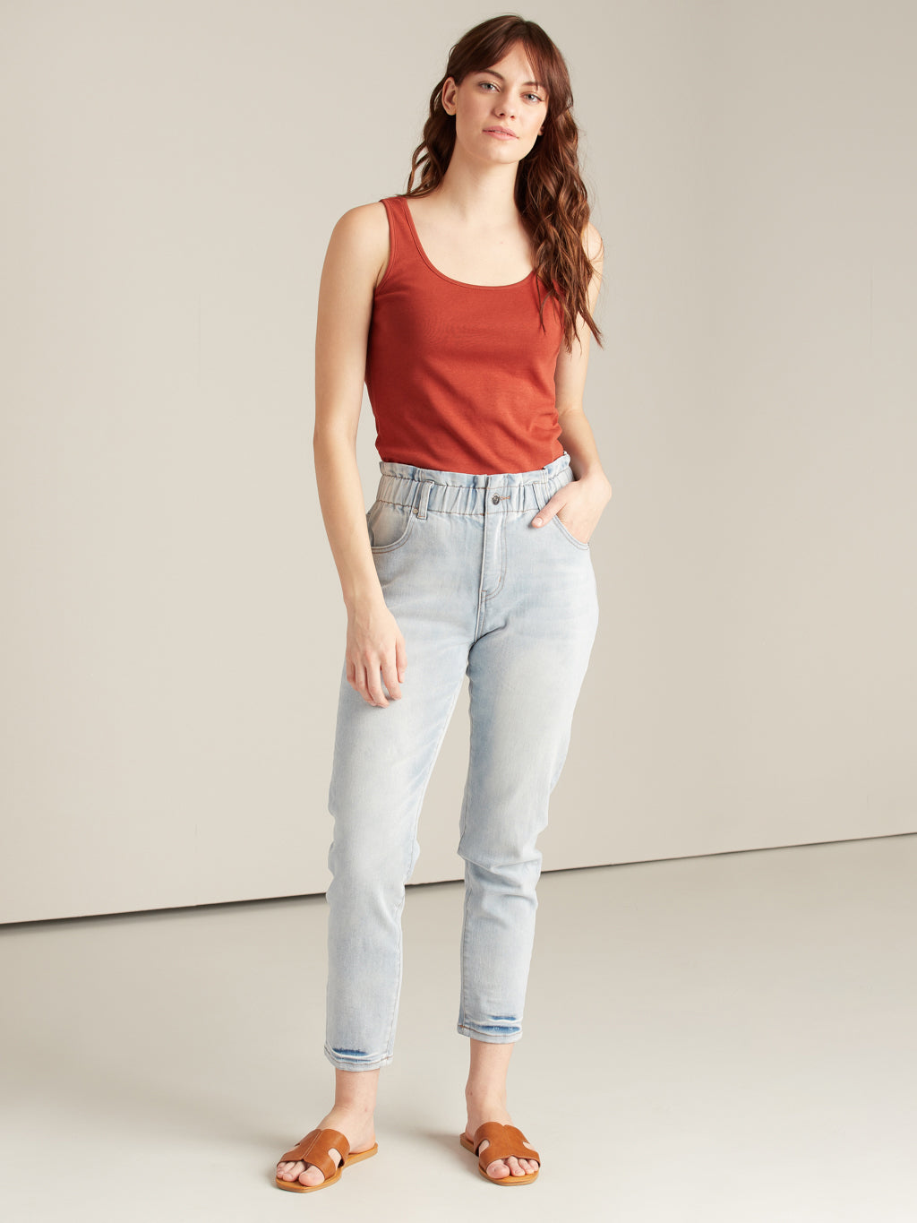 High waist jean