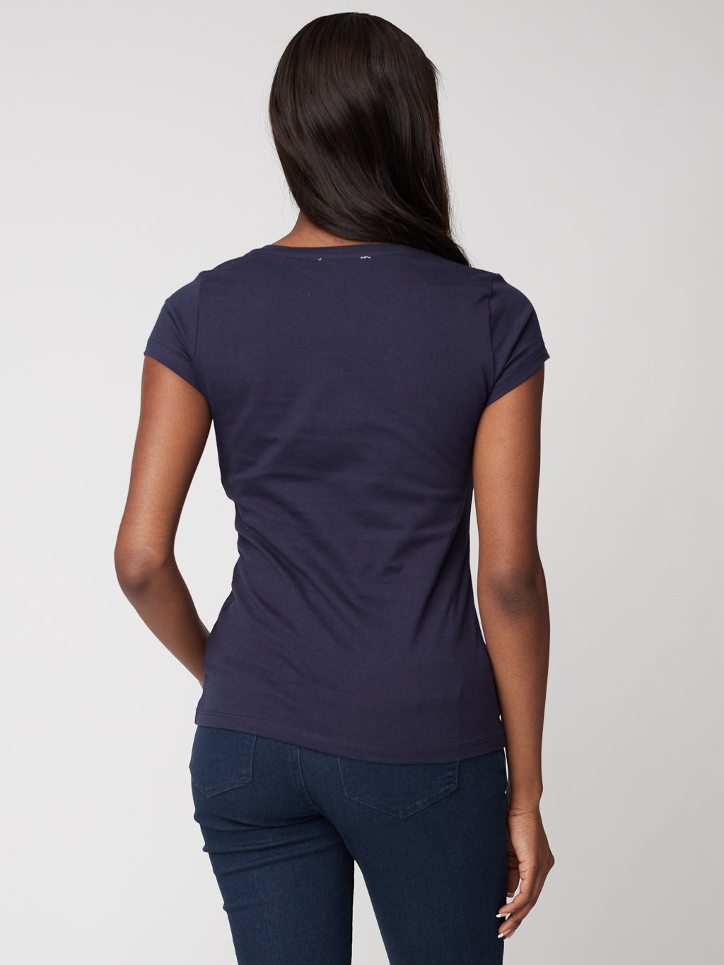 Short-sleeve fitted t-shirt