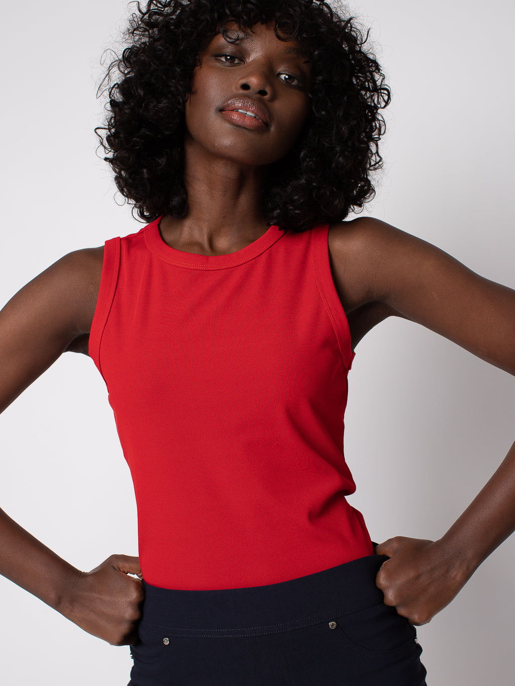 Fitted tank top