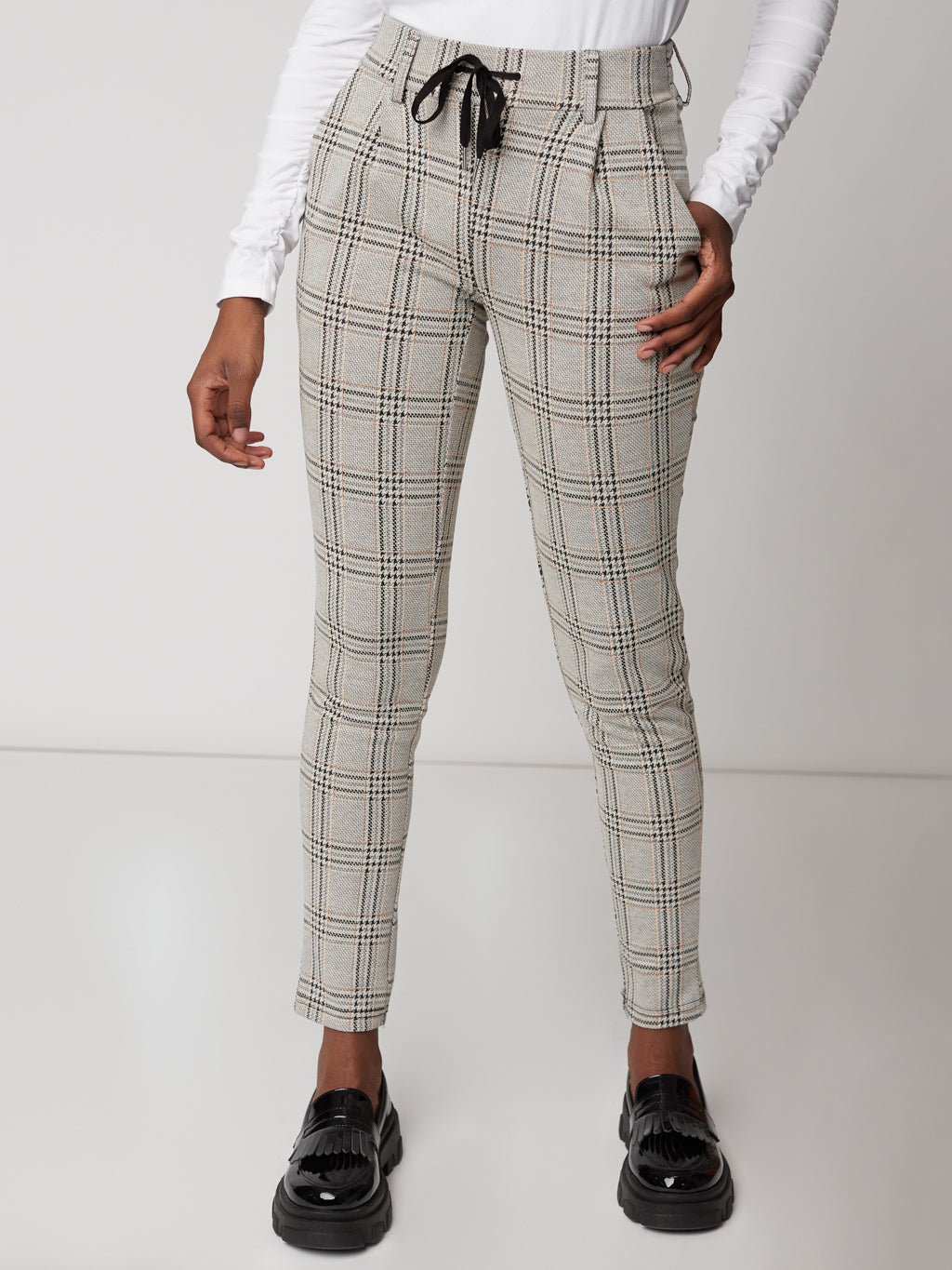 Straight printed pant